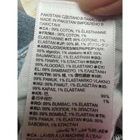 Gap Womans distressed Crop-raw hems Jeans Sz 10 NWT - Picture 4 of 8